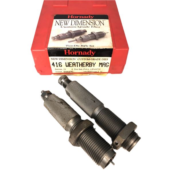 416 Weatherby MAG Die Set - Hornady