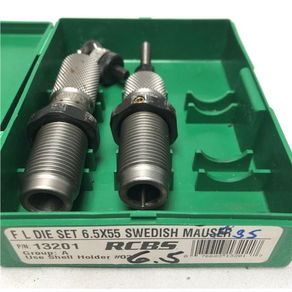 6.5 x 55 Swedish Mauser Die Set - RCBS