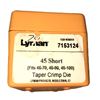 Image 1 : 45 SHORT Taper Crimp Die - Lyman