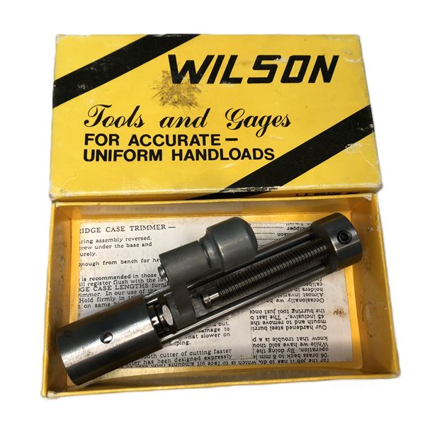 CASE Trimmer - Wilson Vintage w/Box