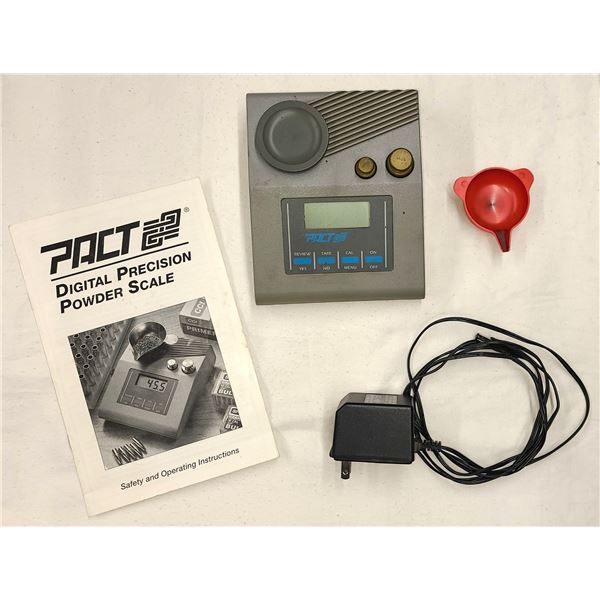 PACT Digital Precision Powder Scale w/ Manual