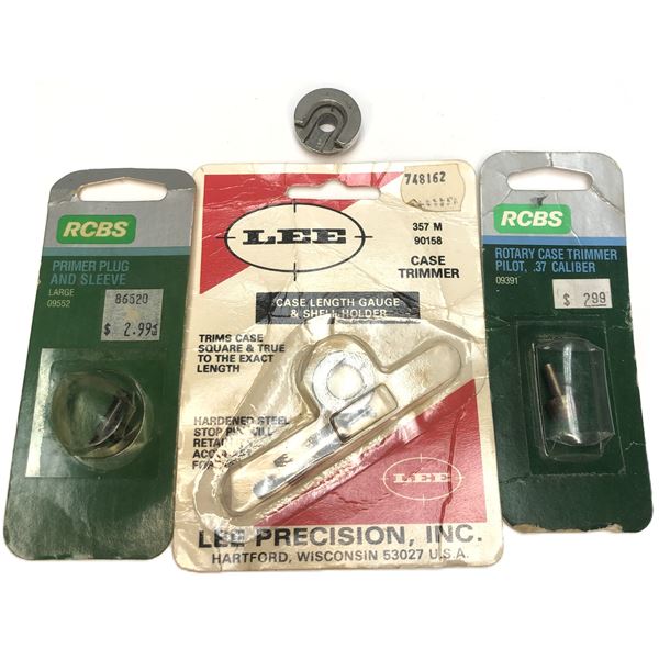 Reloading Lot - Plug / Gauge / Trimmer / Holder