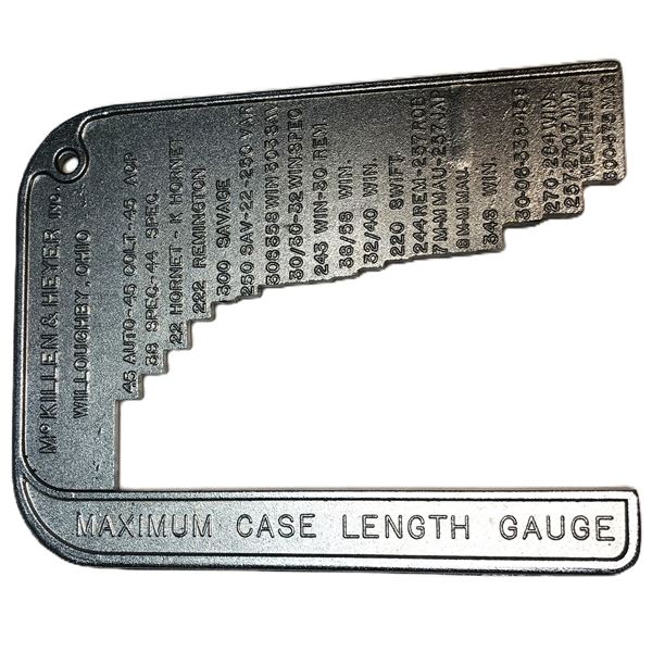 Case Gauge Plate Guide - McKillen & Heyer