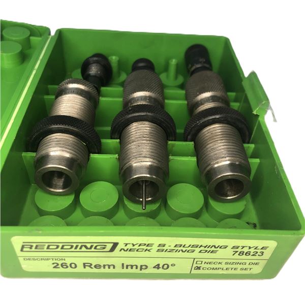 260 REM Die Set - Redding