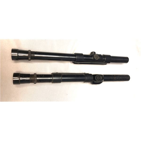 Weaver B4 Scope Lot x2 w/ Tipp-Off Mounts