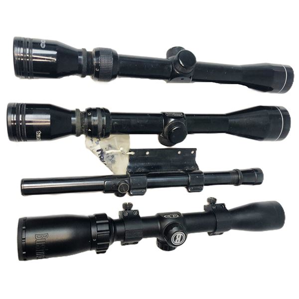 Scope LOT x4 - Bushnell Weaver Tasco