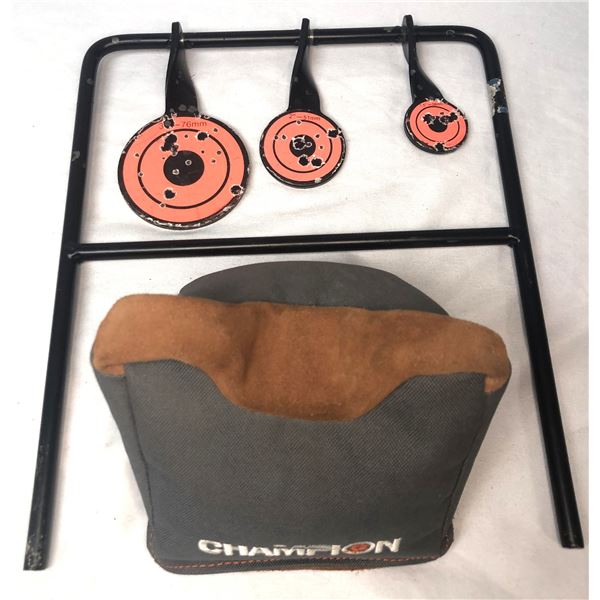 Gun Rest and Spinner Target Stand