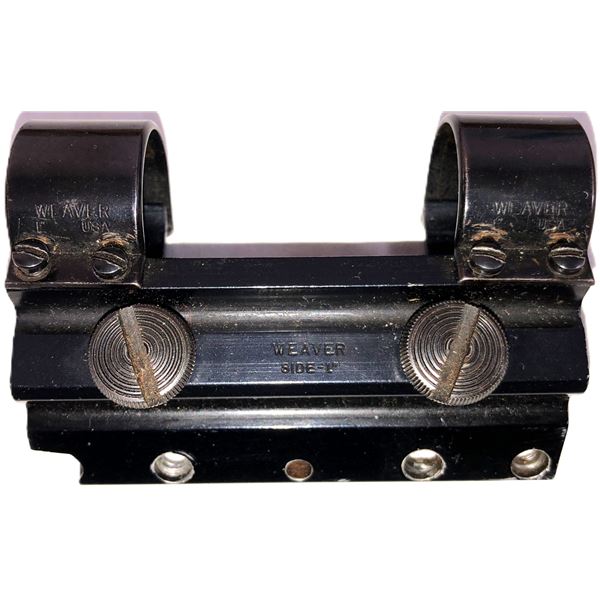 Weaver Side Rail Mount w/ 1 inch Rings