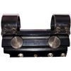 Image 1 : Weaver Side Rail Mount w/ 1 inch Rings