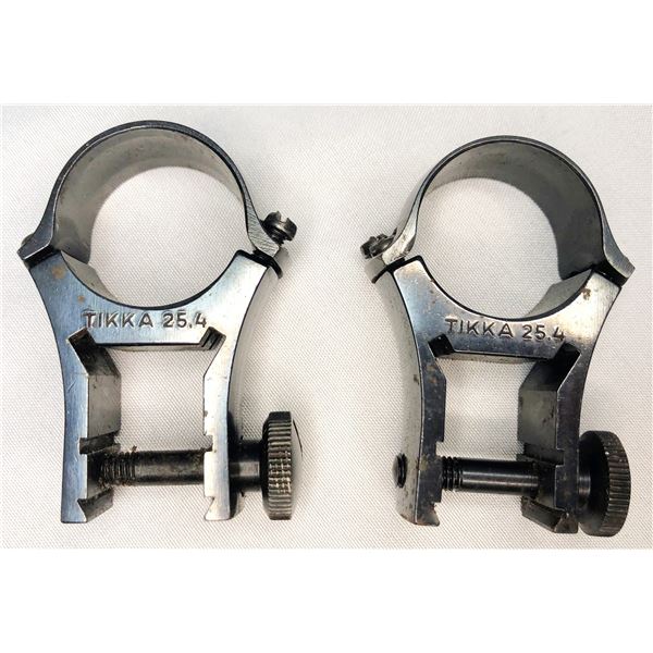 Tikka 25,4 Scope Rings - High