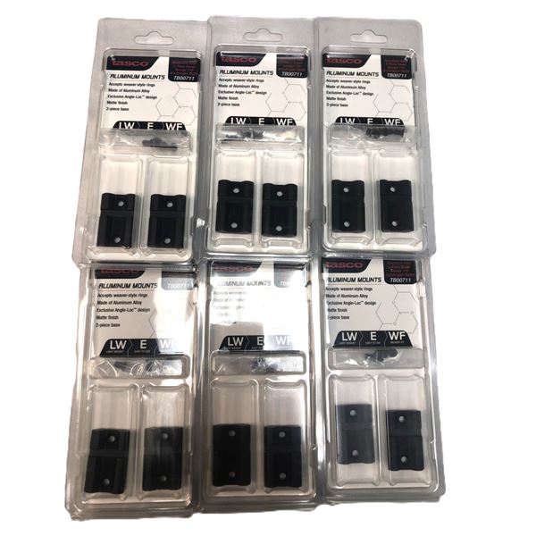 Tasco Top Mount Base Lot x 6 - Savage 110