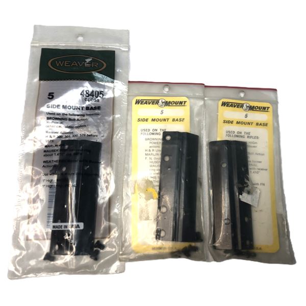 Side Mount Base Lot - Weaver