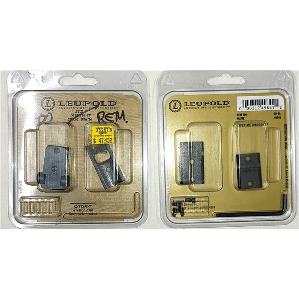 Leupold Scope bases Remington 700 x 2