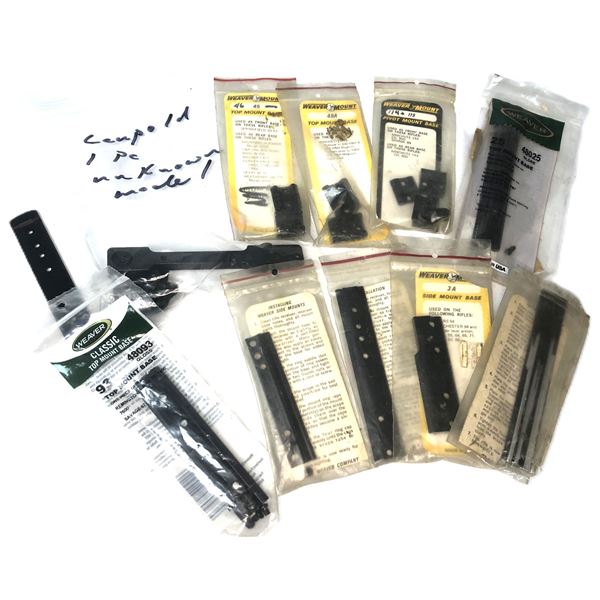 Top Mount Base & Rail Lot x11