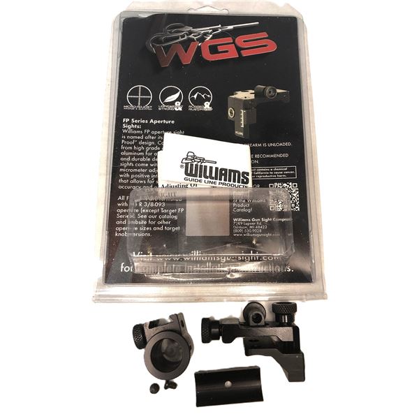 WGS FP Aperture Sights - Ruger American
