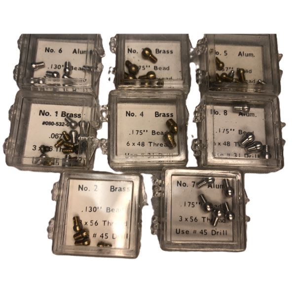 Bead Sights LOT x8 Packs