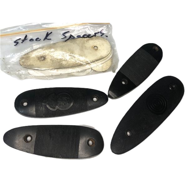 Buttplates & Spacer Lot x7