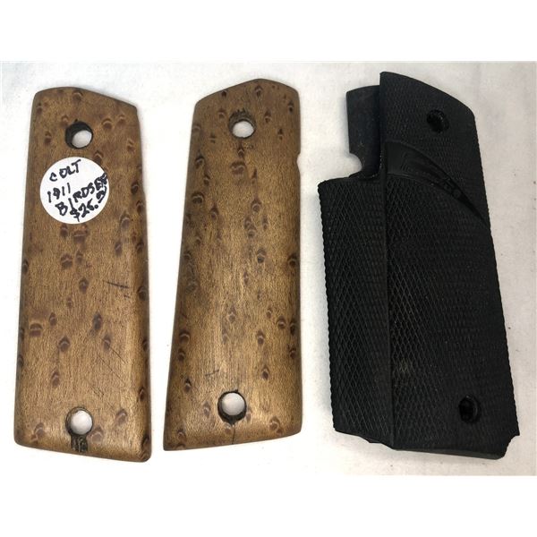 1911 Grips x2 - Wood and Pachmayr