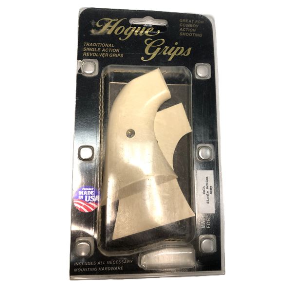 COLT SAA Revolver White Grips - Hogue