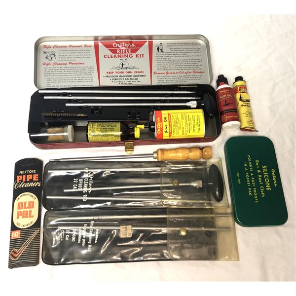 Mixed Gun Cleaning Supplies LOT