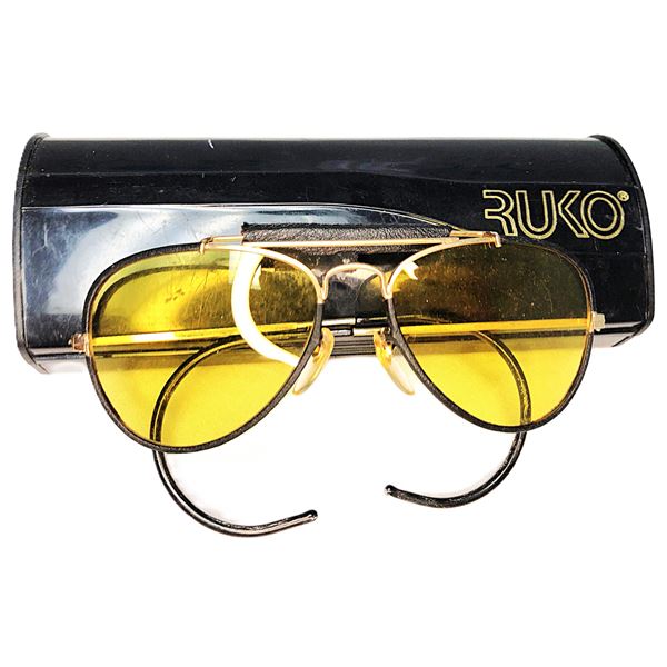 Ruko VINTAGE Shooting Glasses w/ Case