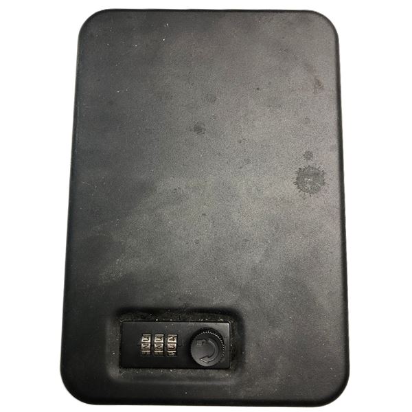 Metal Handgun Safe w/ Cable Lock