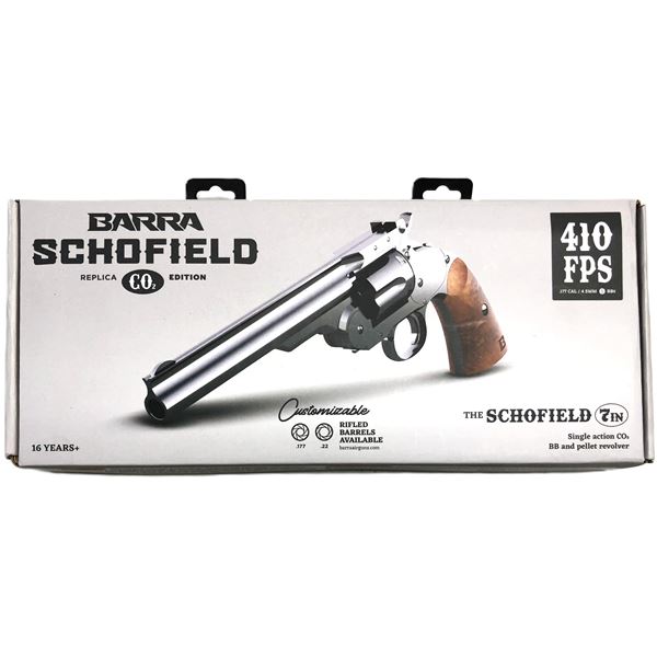 Barra Schofield BB Metal Revolver - Co2