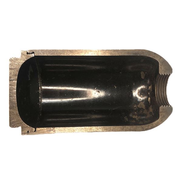 37MM Cardboard shell carry tube c/w Steel Projectile - Teaching Aid