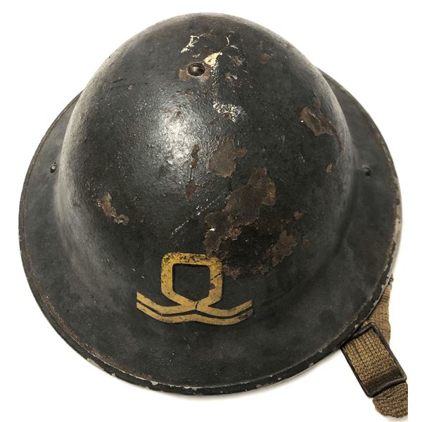 WW1 Helmet w/ Stamp - Australia