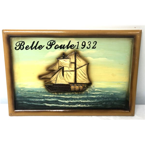 Belle Poule 1932 Ship Wooden Sign