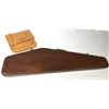 Image 1 : Wooden Gun Case w/ Leather Pouch
