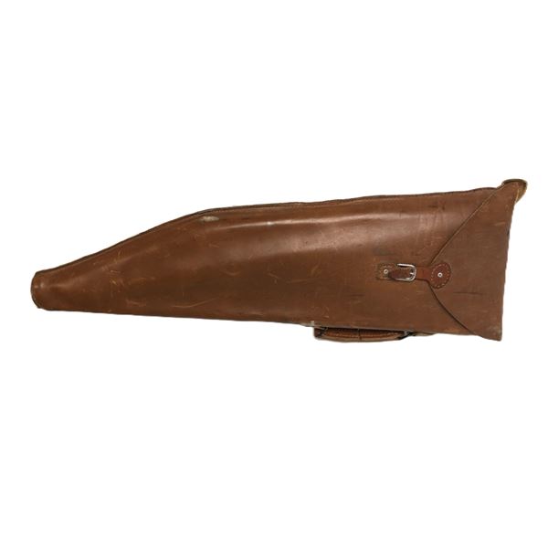 Vintage Leather Gun Bag - 30 Inch