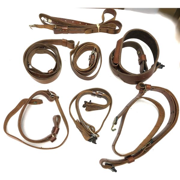 Leather Slings LOT x7