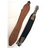 Image 1 : Lot of 2 Gun Slings - Leather & Nylon