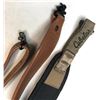 Image 3 : Lot of 2 Gun Slings - Leather & Nylon