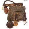 Image 1 : Old Leather POSSIBLES Bag w/ Extras