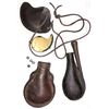 Image 2 : Leather Powder Flask & Pouches
