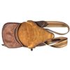 Image 2 : Leather Shooting Bag & Horn Powder Flask
