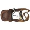 Image 3 : Leather Shooting Bag & Horn Powder Flask