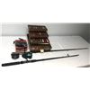 Image 2 : Fishing Rods, Reels & Supplies LOT
