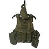 Image 1 : Tactical MOLLE Vest w/ Holster - Olive Drab NEW