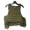 Image 2 : Tactical MOLLE Vest w/ Holster - Olive Drab NEW