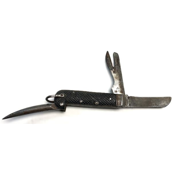 WW2 1942 British Folding Knife / Rigging Tool