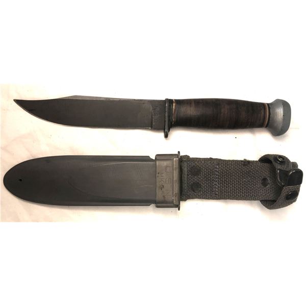 USN WW2 MK1 Bayonet w/ Sheath