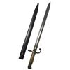 Image 1 : SOLINGEN 1891 Bayonet w/ Matched Scabbard