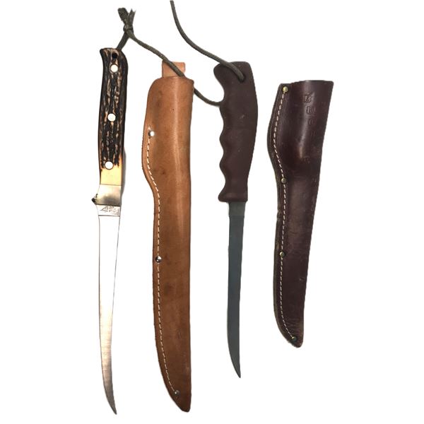 Fillet Knives LOT x2 - Buck & Schrade