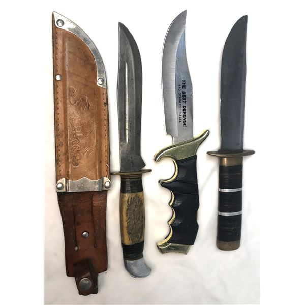 Hunting Knife LOT x3