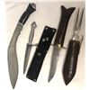 Image 1 : Fish Knife, Khukuri & Fantasy Dagger LOT