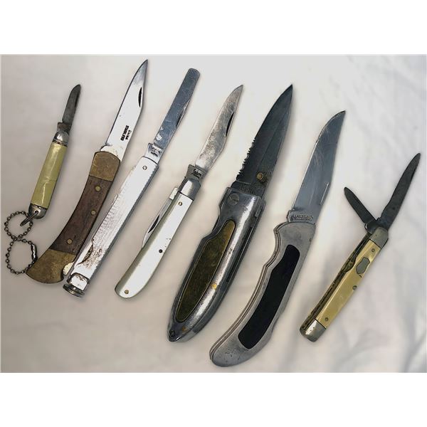 Folding Knife LOT x7