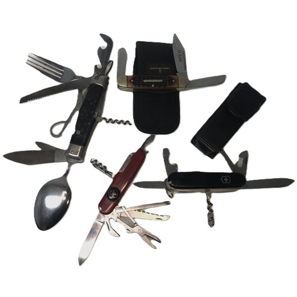 Multitool / Knife / Mess LOT x4
